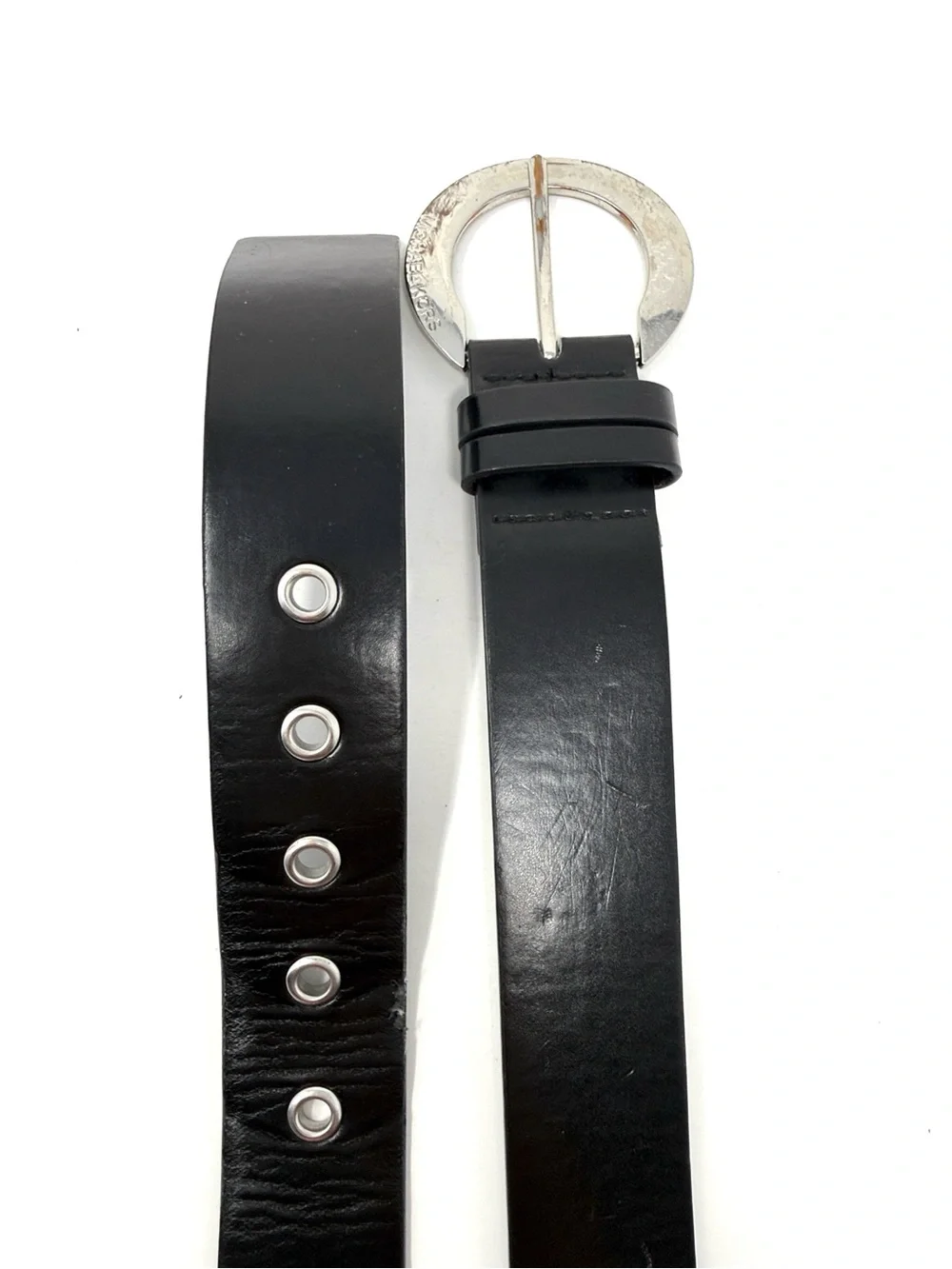 Michael Kors Women’s Black Leather Belt